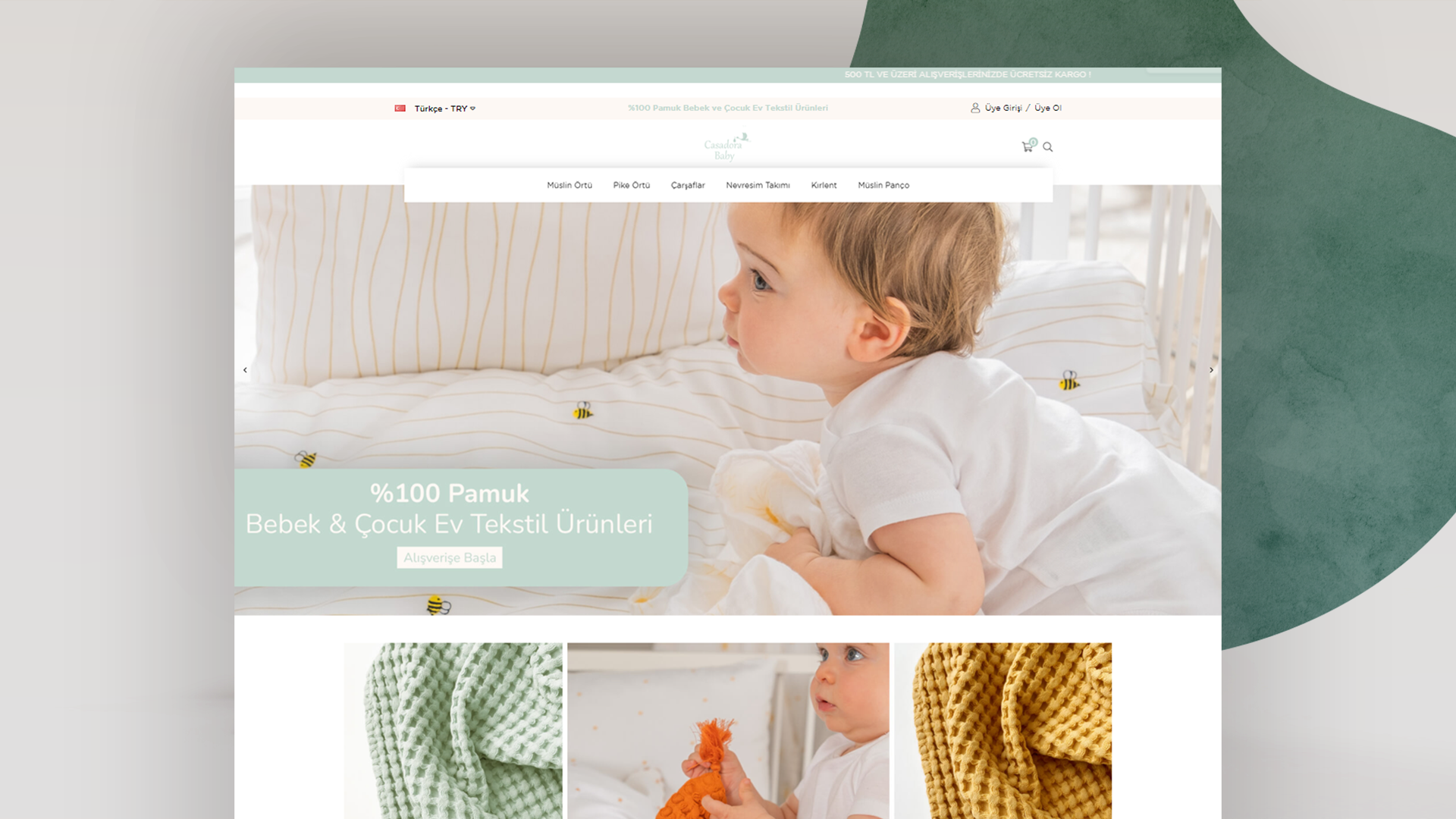 Home Page, before