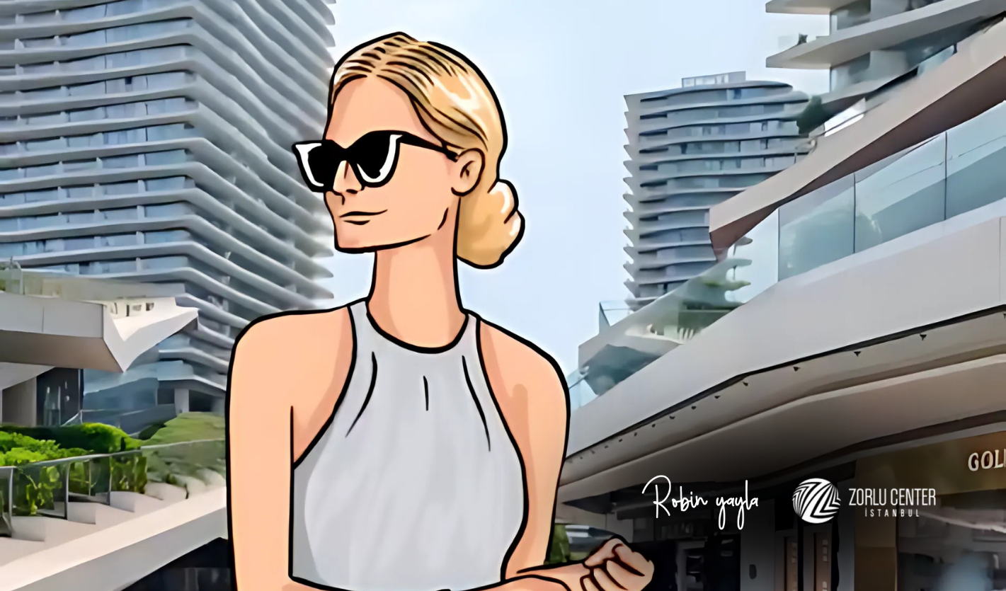 Zorlu Center ve Robin Yayla iş birliği görseli